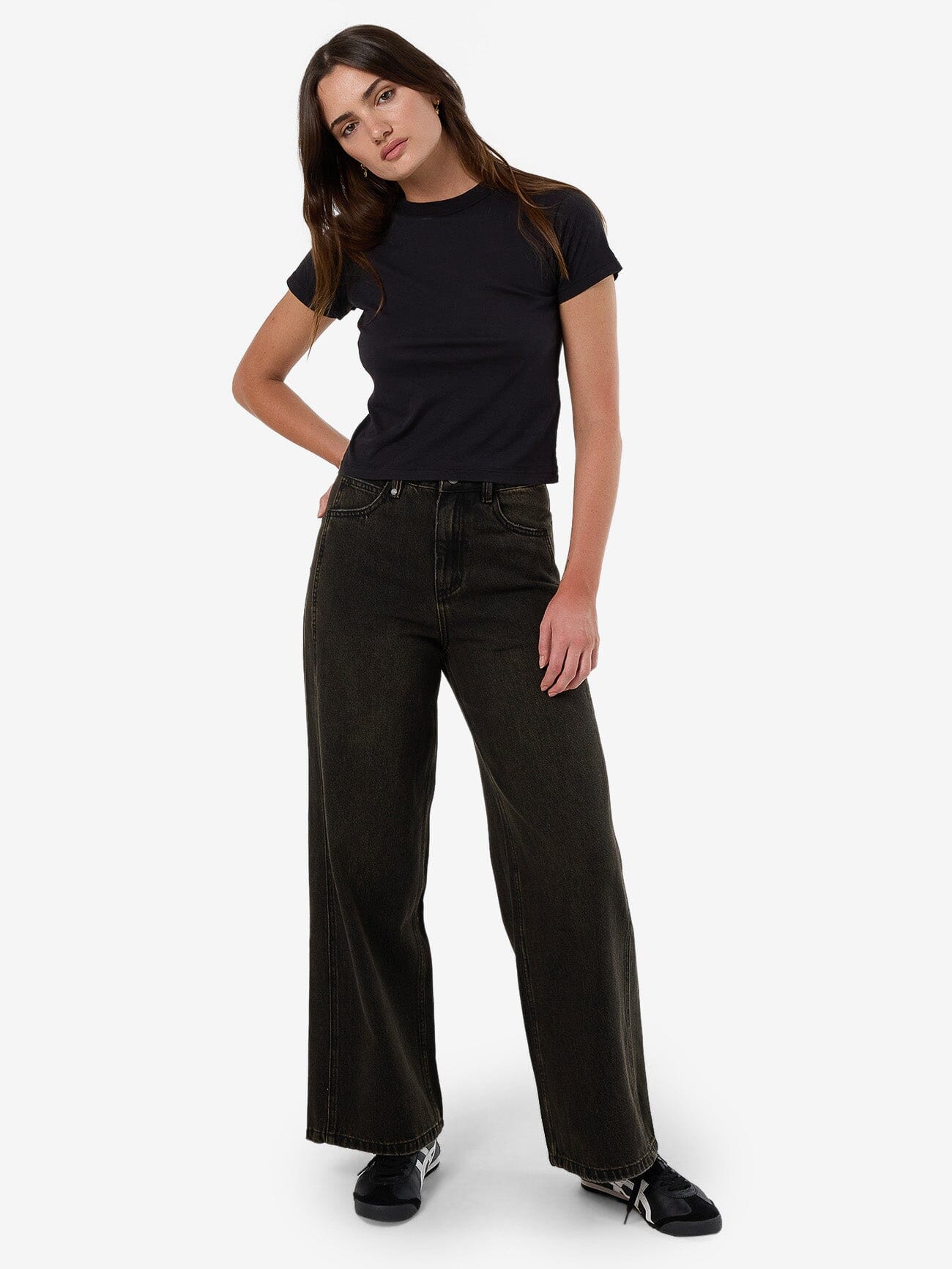 Ashton Jean - Dirty Olive Black 4