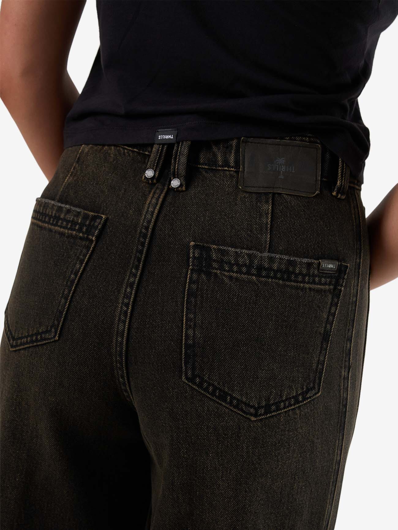 Ashton Jean - Dirty Olive Black 4