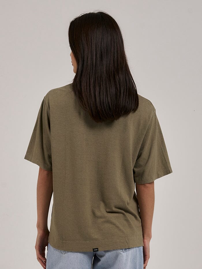 High Standards Hemp Box Tee - Aloe