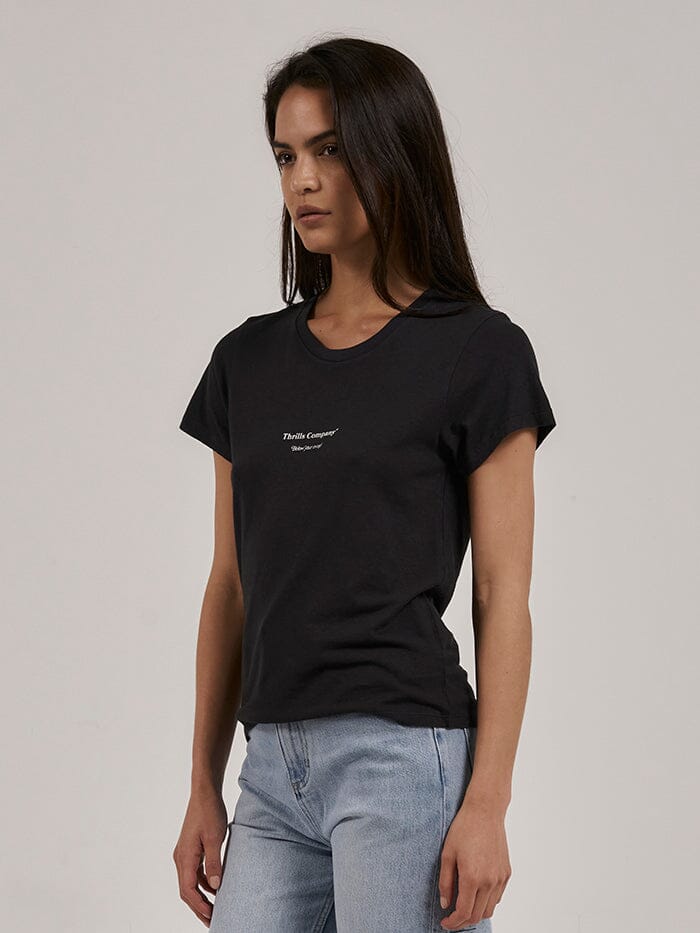 Above So Below Hemp Everyday Tee - Washed Black