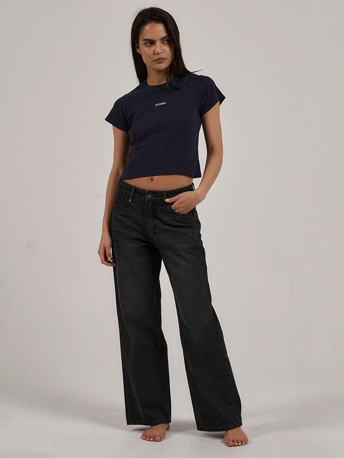 Minimal Thrills Mini Tee - Station Navy