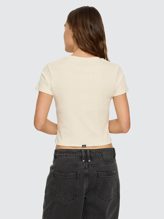 Deadly Posy Mini Tee - Heritage White 4