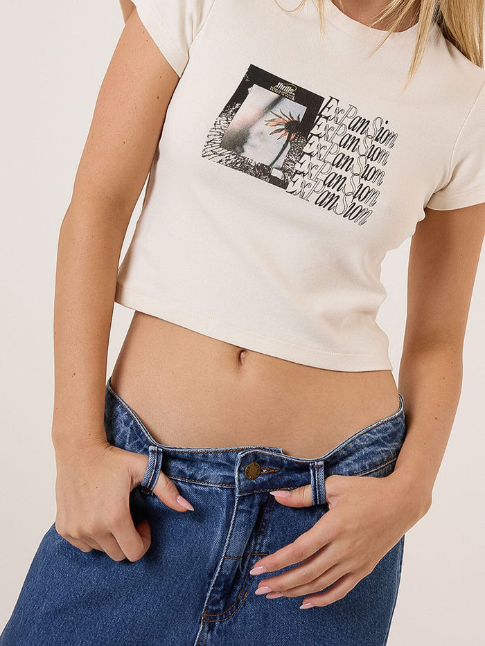Expansions Mini Tee - Heritage White 4