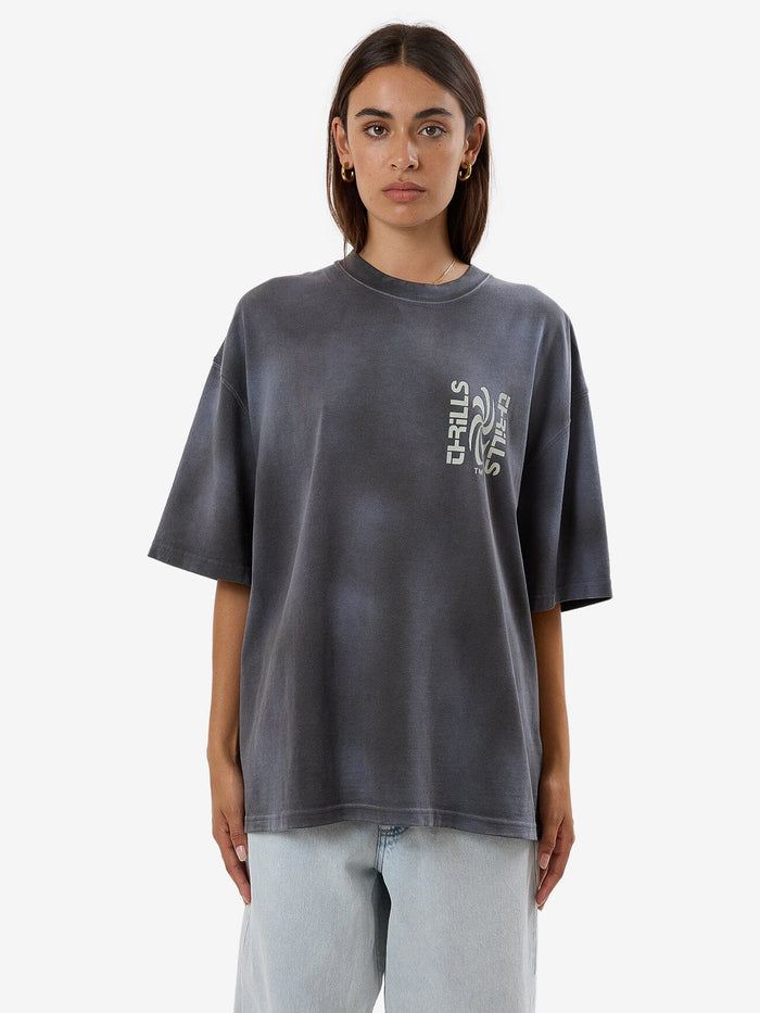 Firestarter Oversized Tee - Merch Black Fade 4