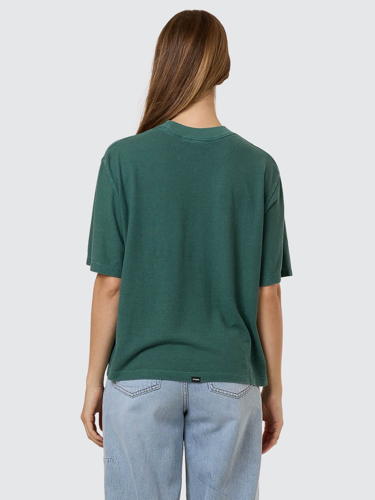 Hemp Square Tee - Sea Pine