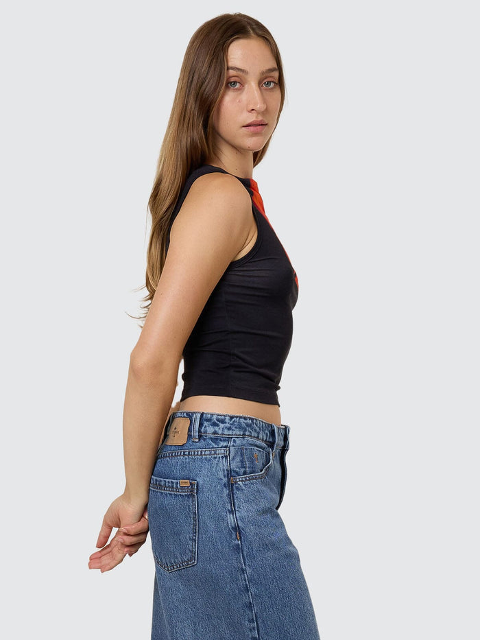 Lucky For You Tank - Black 4