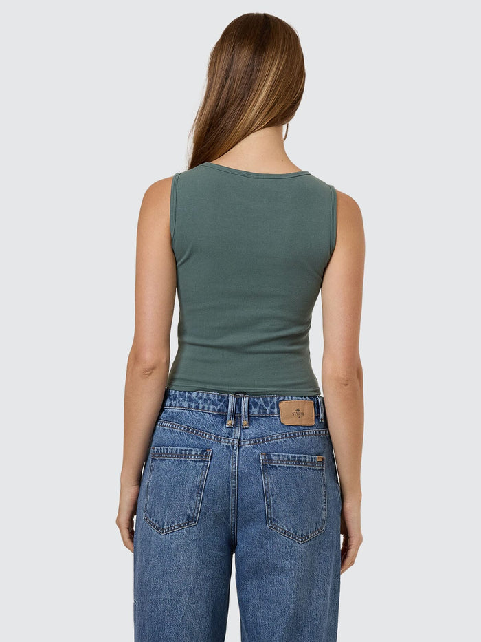 Infinite Dopamine Y2K Tank - Sea Pine 4