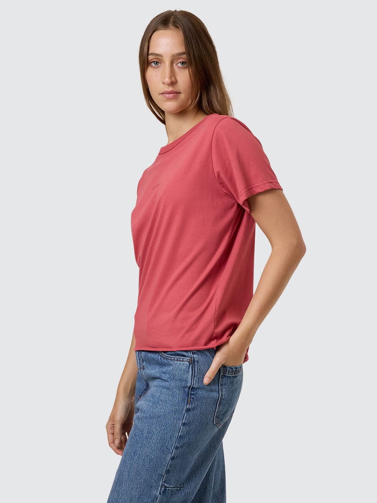 Minimal Thrills Relaxed Tee - Redwood 4
