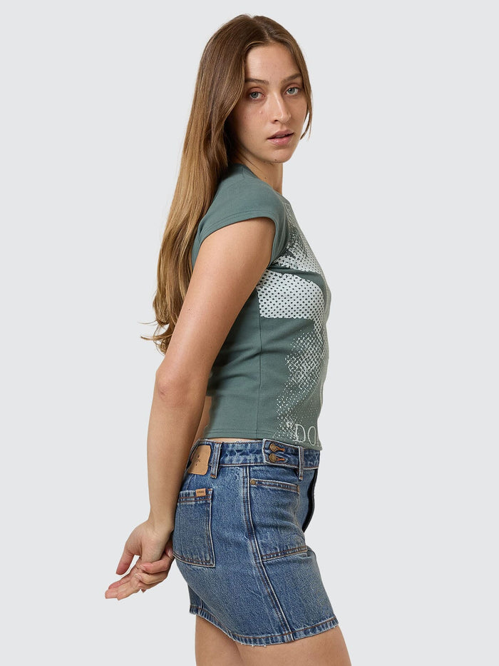 Infinite Dopamine Club Tee - Sea Pine 4