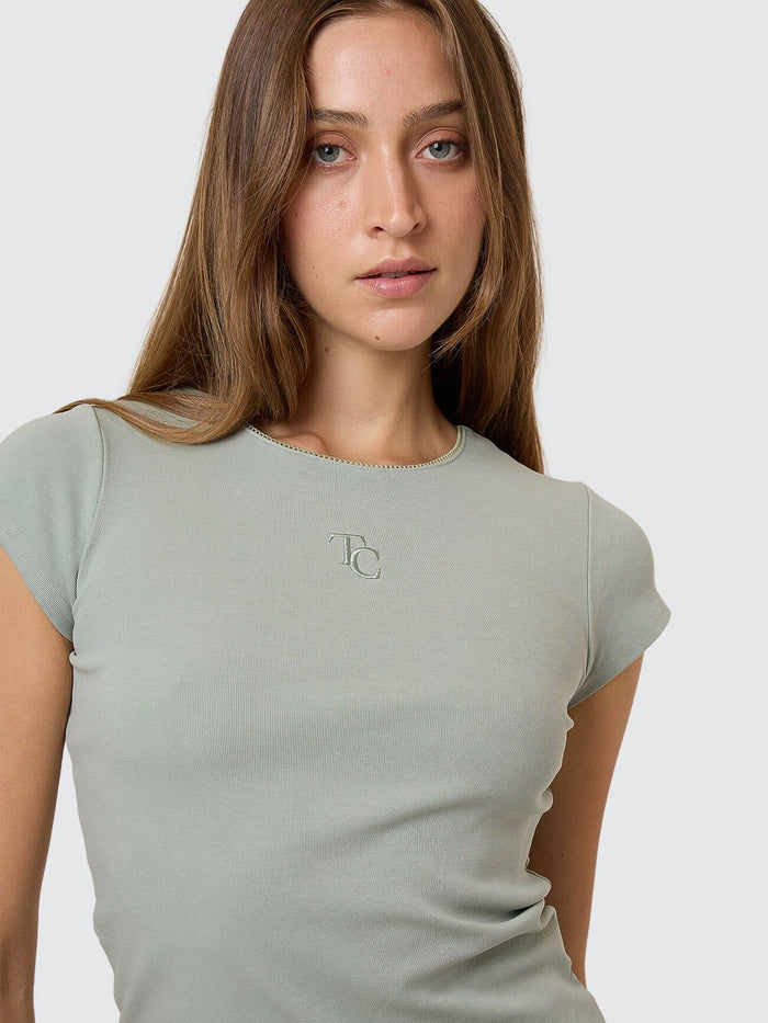 Priority Club Tee - Dirty Sage