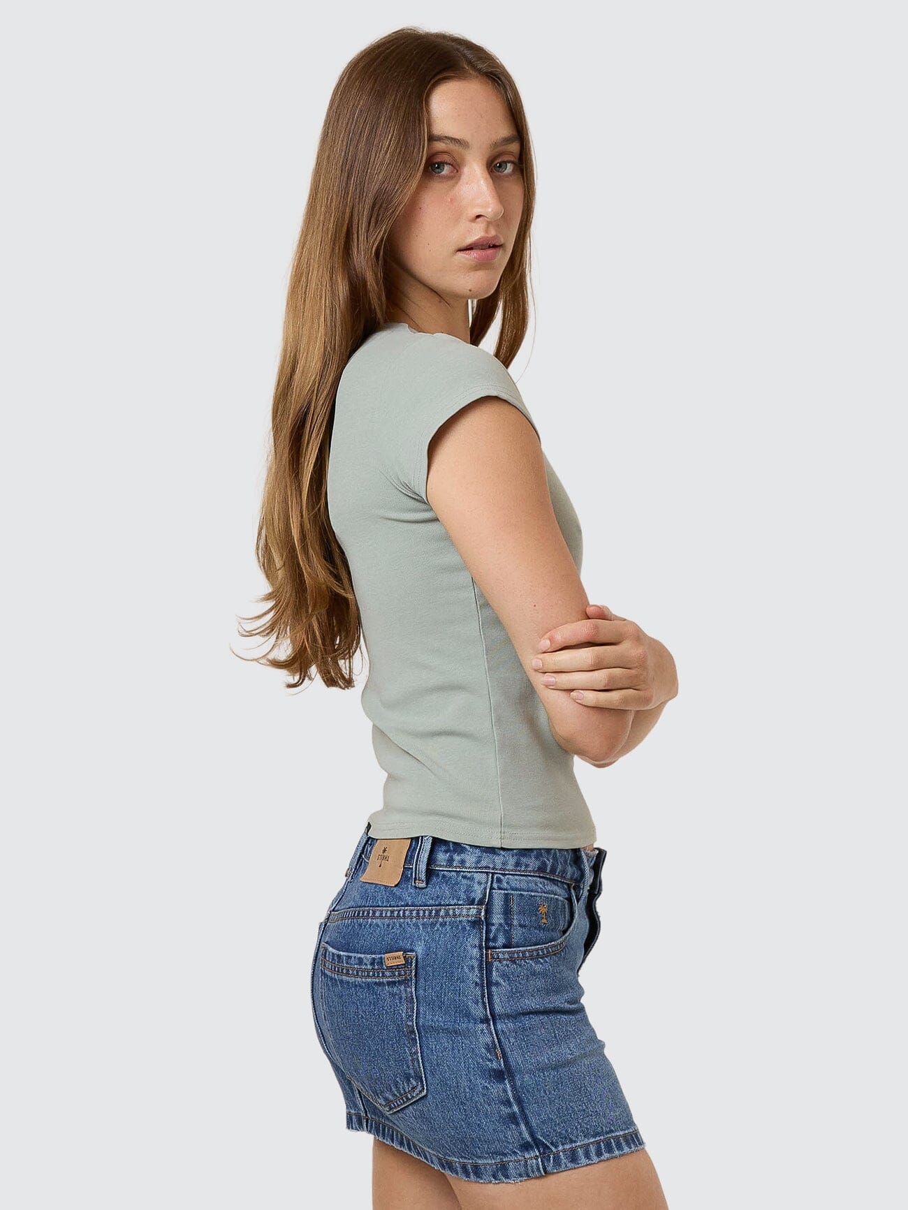 Priority Club Tee - Dirty Sage