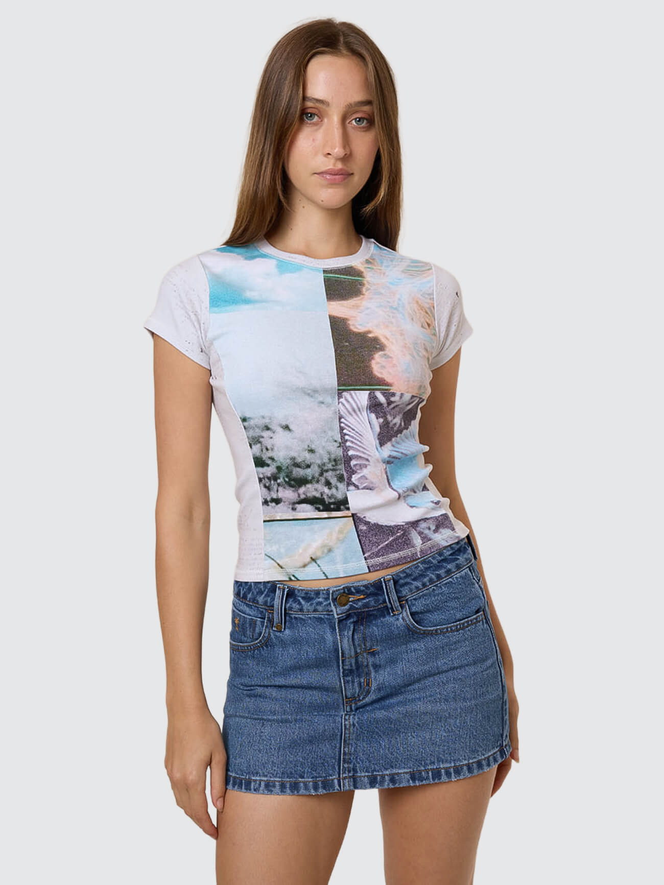 Natural Progression Club Tee - Cloud