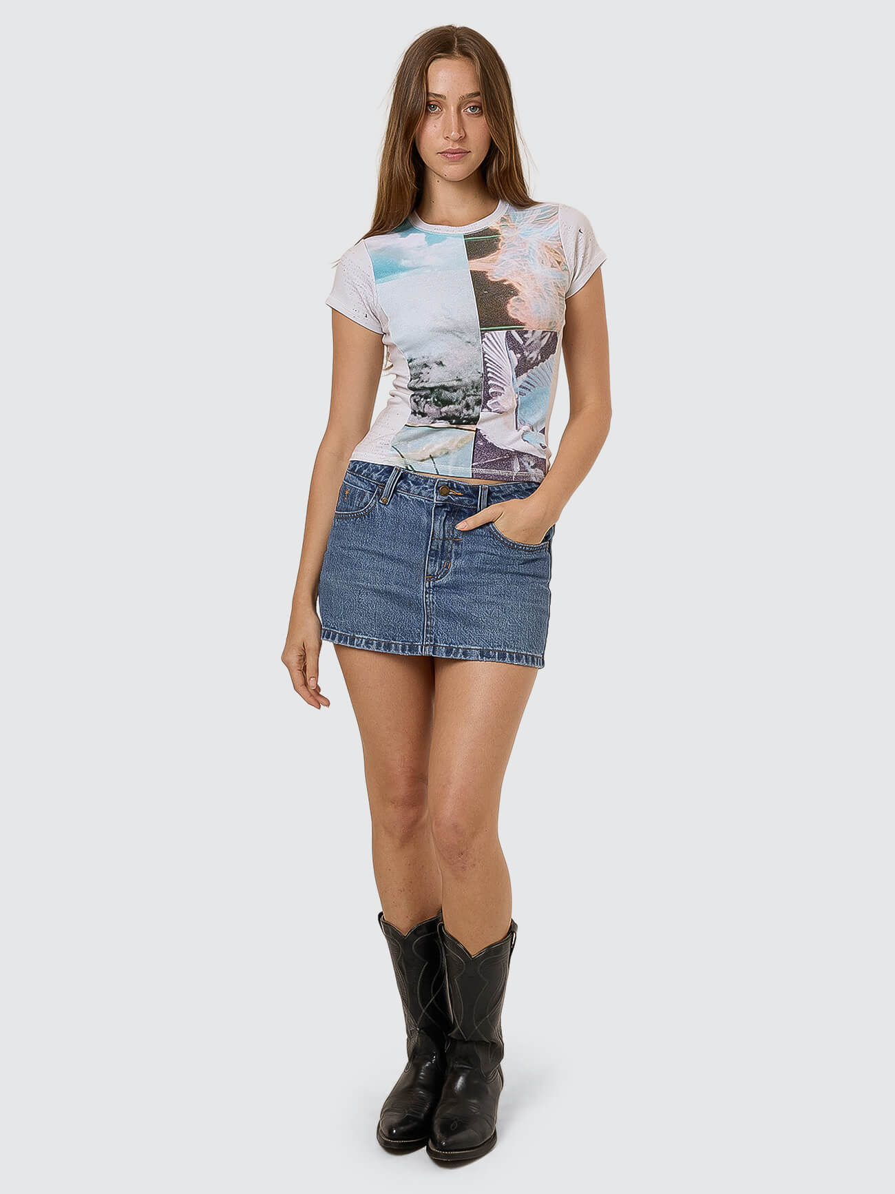 Natural Progression Club Tee - Cloud