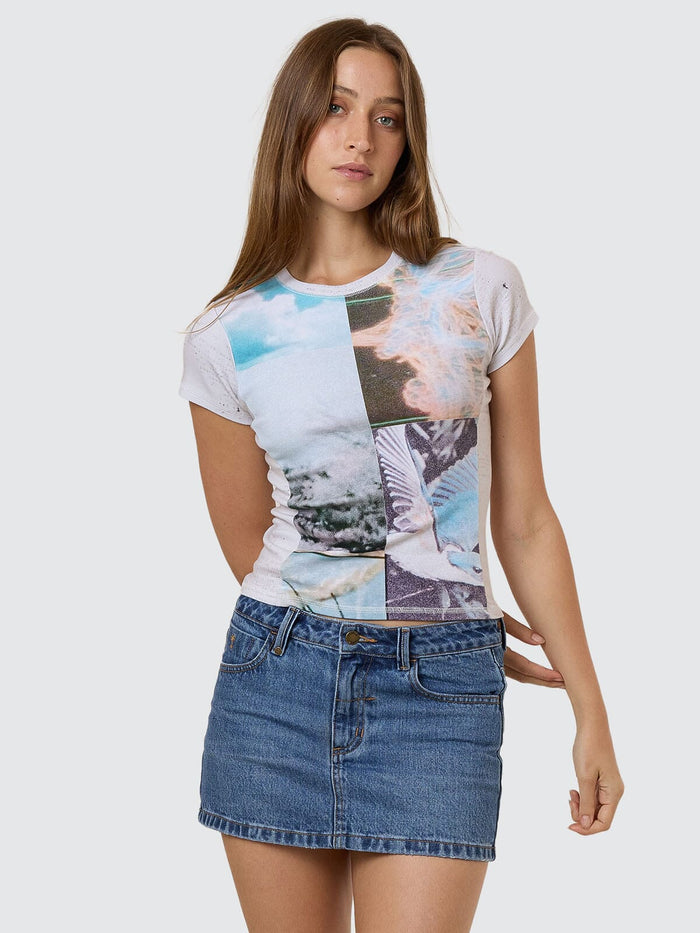 Natural Progression Club Tee - Cloud 4