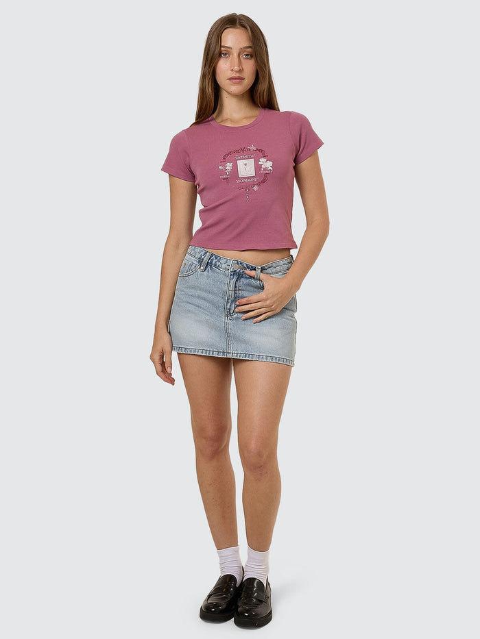 Dopamine Mini Tee - Delta Berry 4
