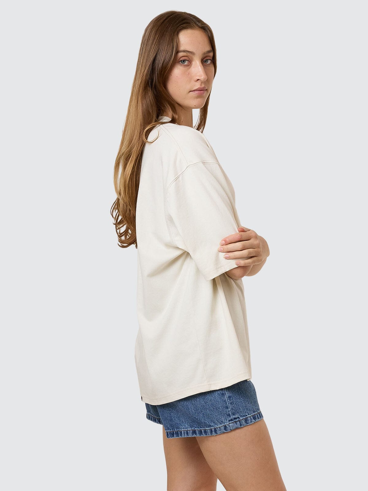 Original Strength Oversized Tee - Heritage White 4