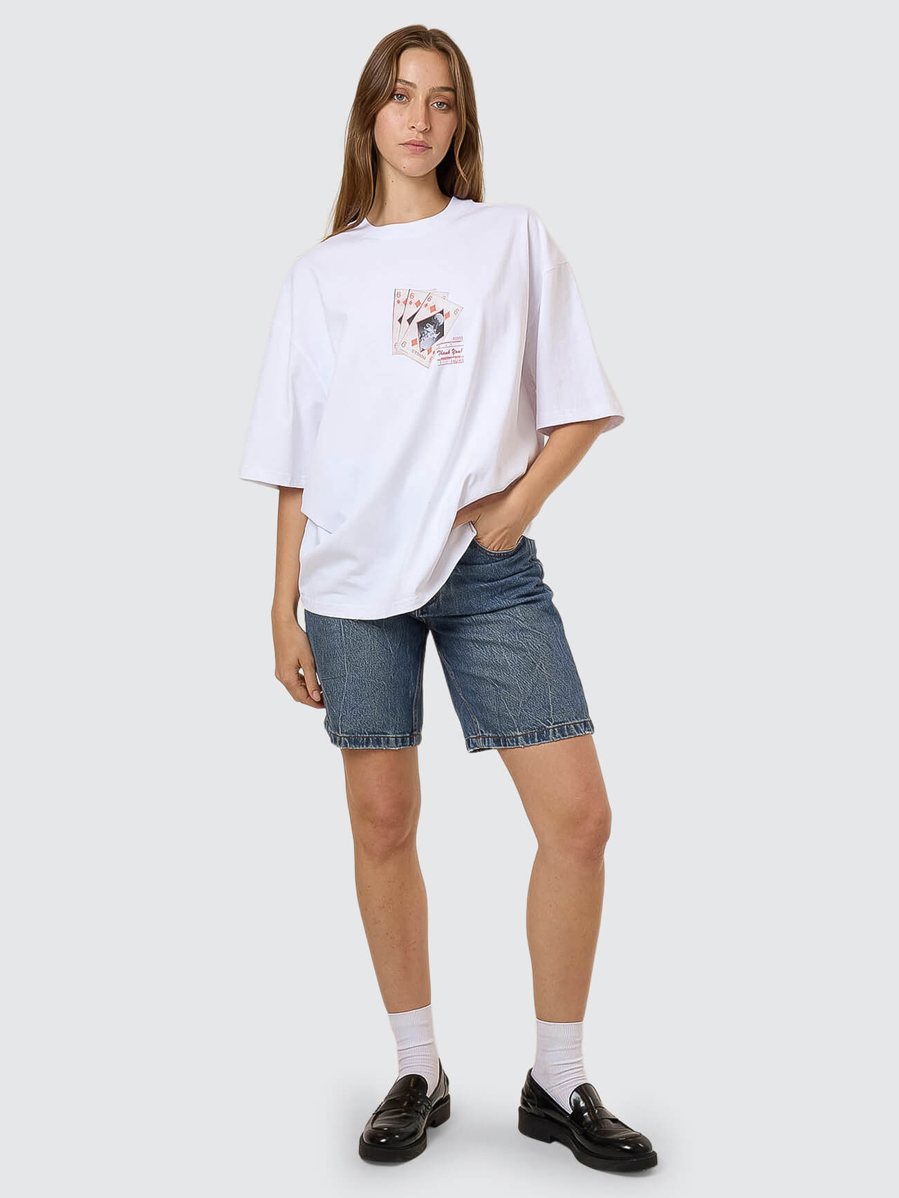 Appreciation Oversized Tee - White