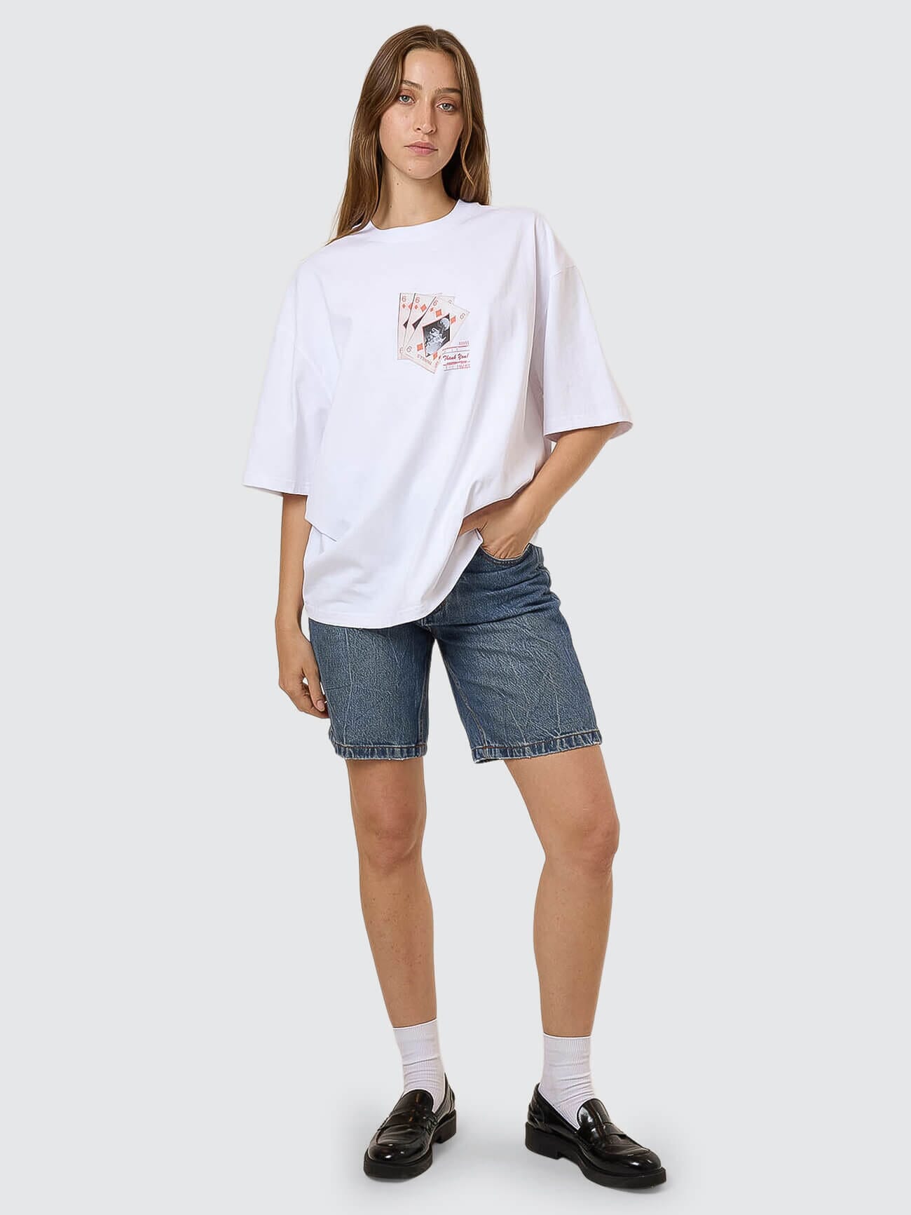 Appreciation Oversized Tee - White