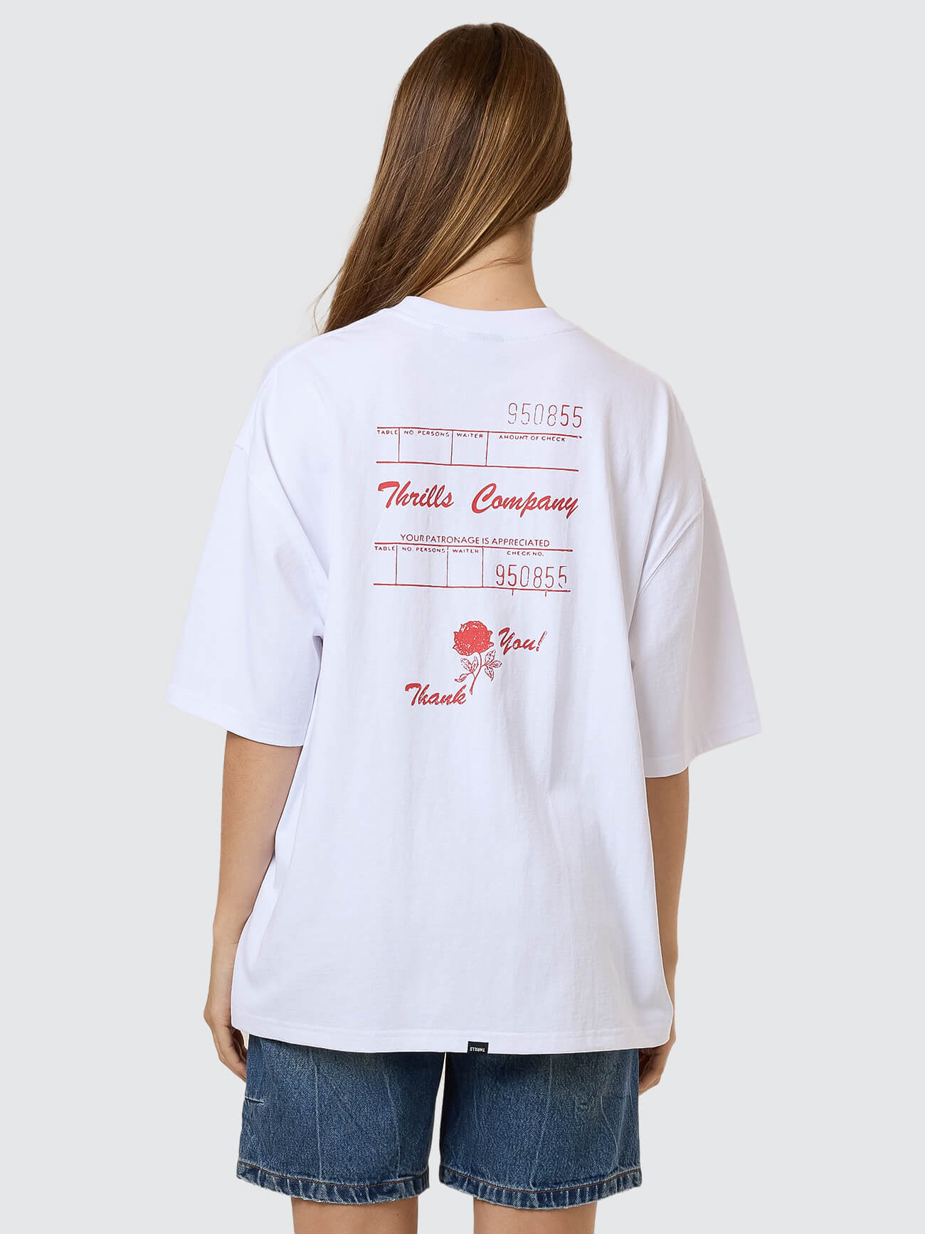 Appreciation Oversized Tee - White