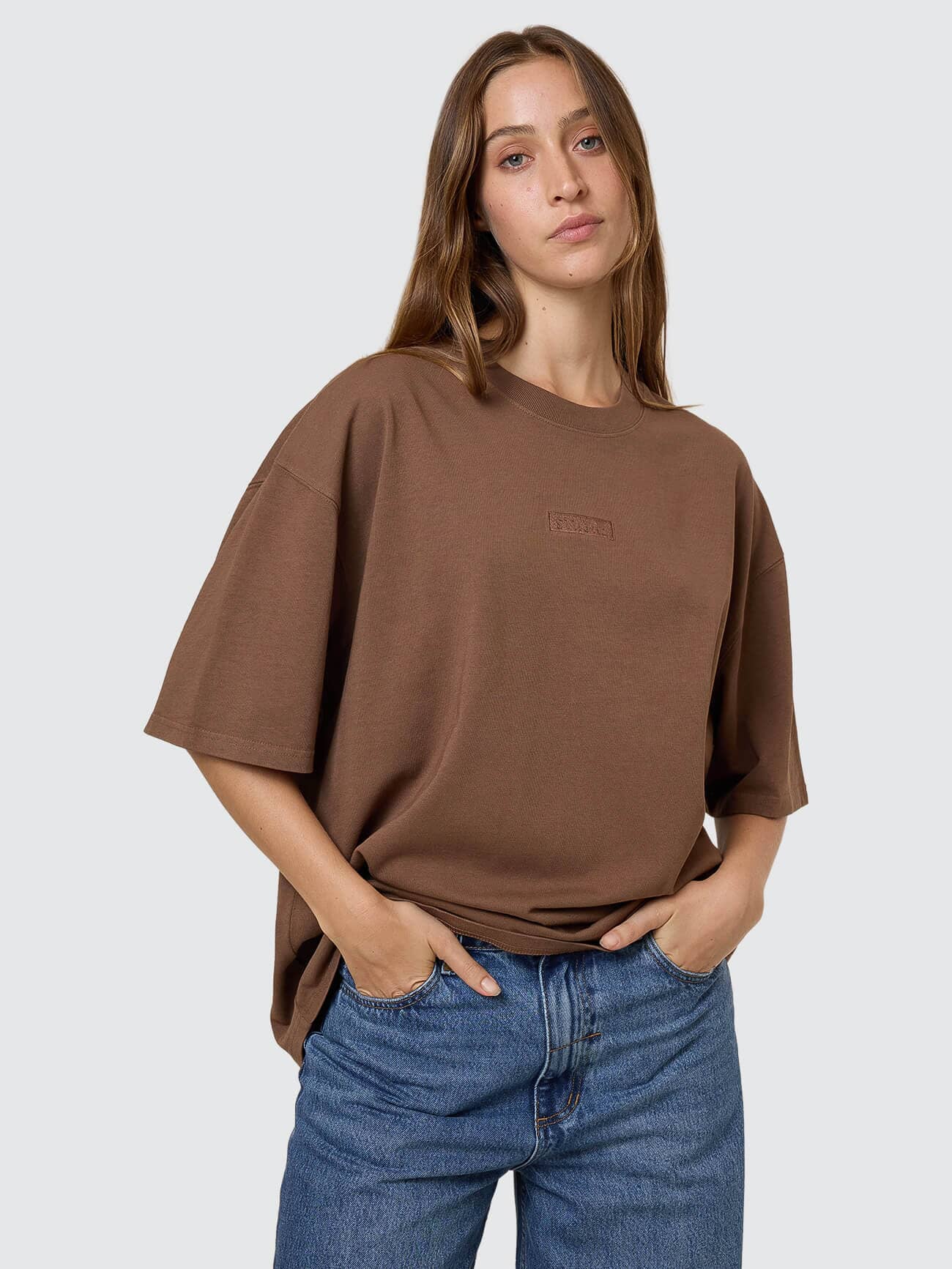 Superior Thrills Oversized Tee - Trader Brown