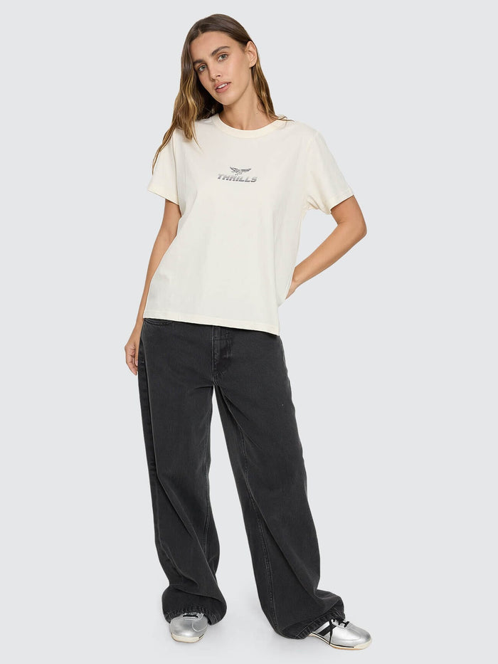 Paradise Before Anarchy Relaxed Tee - Heritage White 4