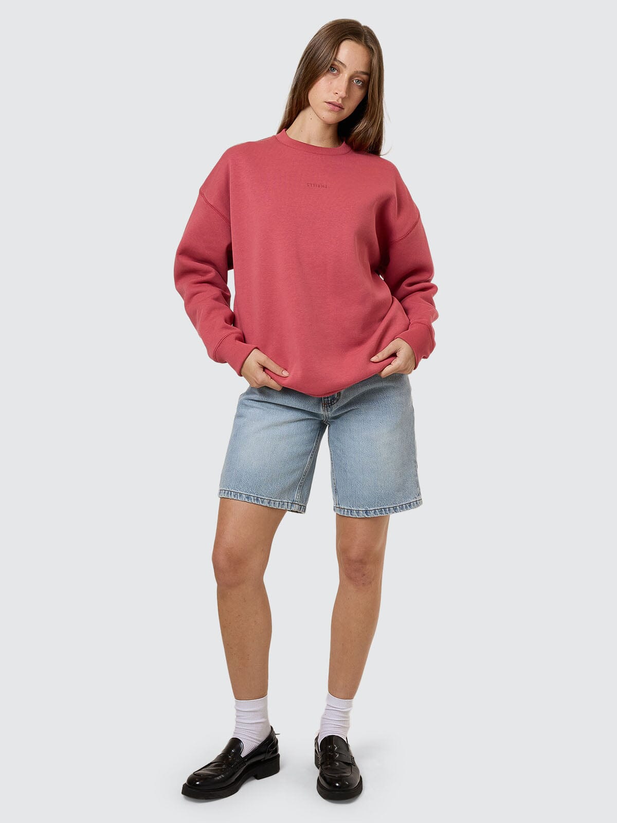 Minimal Thrills Slouch Crew - Redwood 4