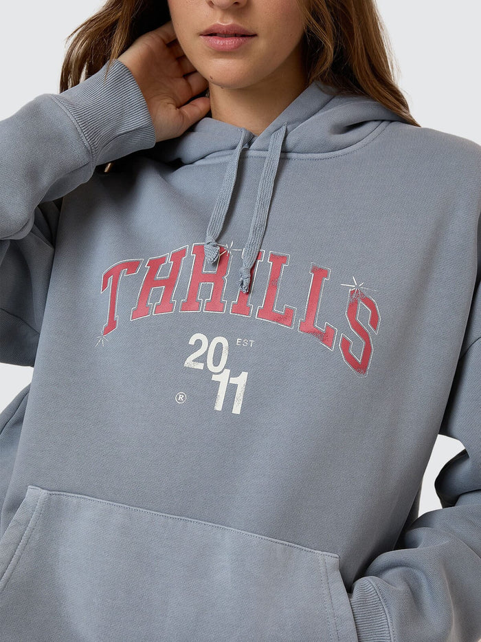 Stadium Fleece Hood - Smog 4