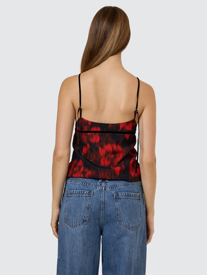 Lucky For You Floral Top - Redwood 4