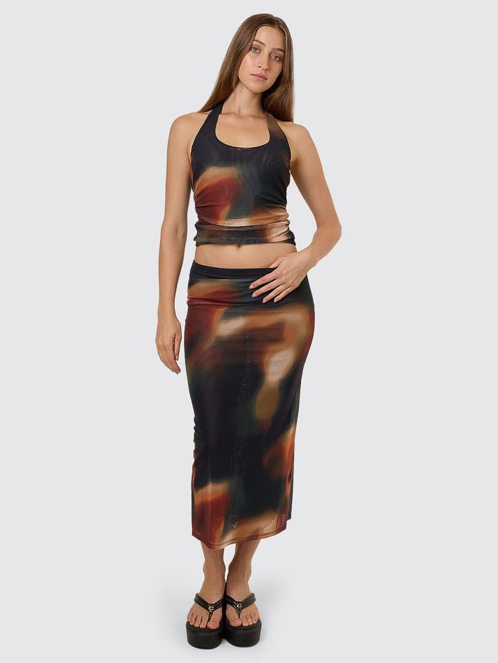 Metamorphic Daze Halter Top - Black 4