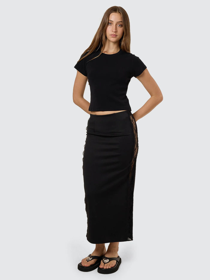 Most Wanted Midi Skirt - Black