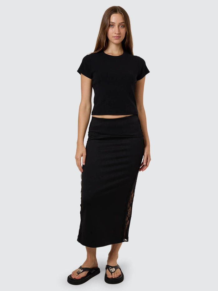 Most Wanted Midi Skirt - Black