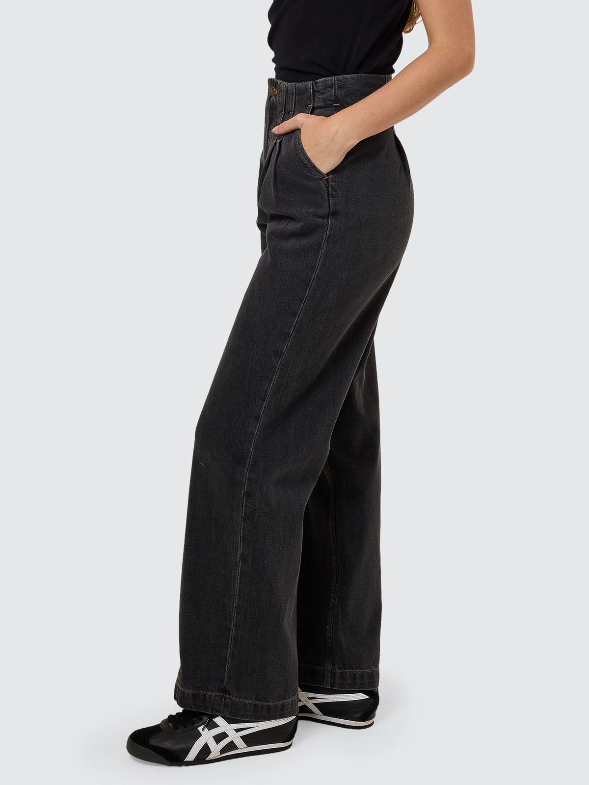 Night Shift Denim Pant - Ash Black 4