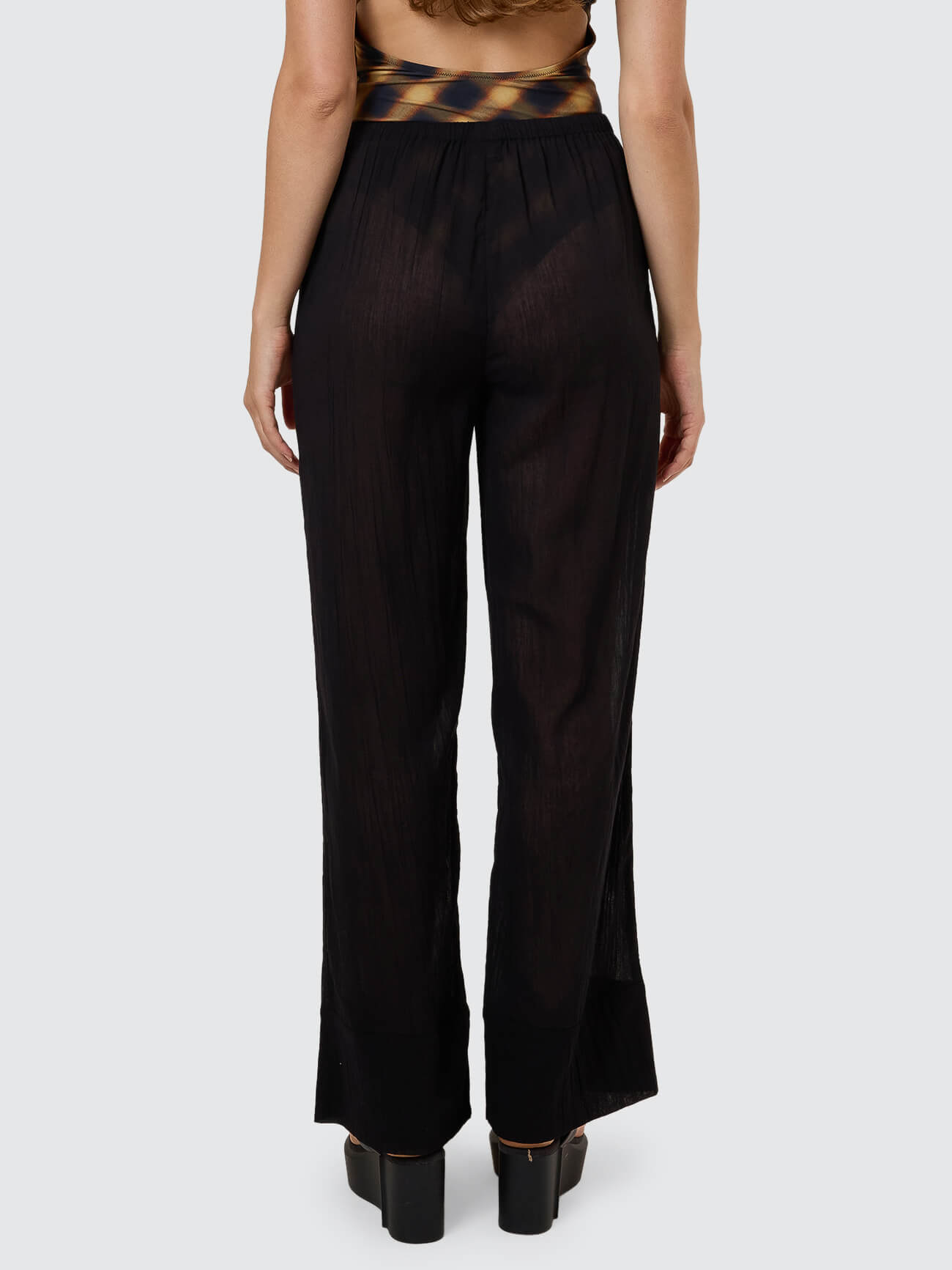 Dreamland Sheer Pant - Black