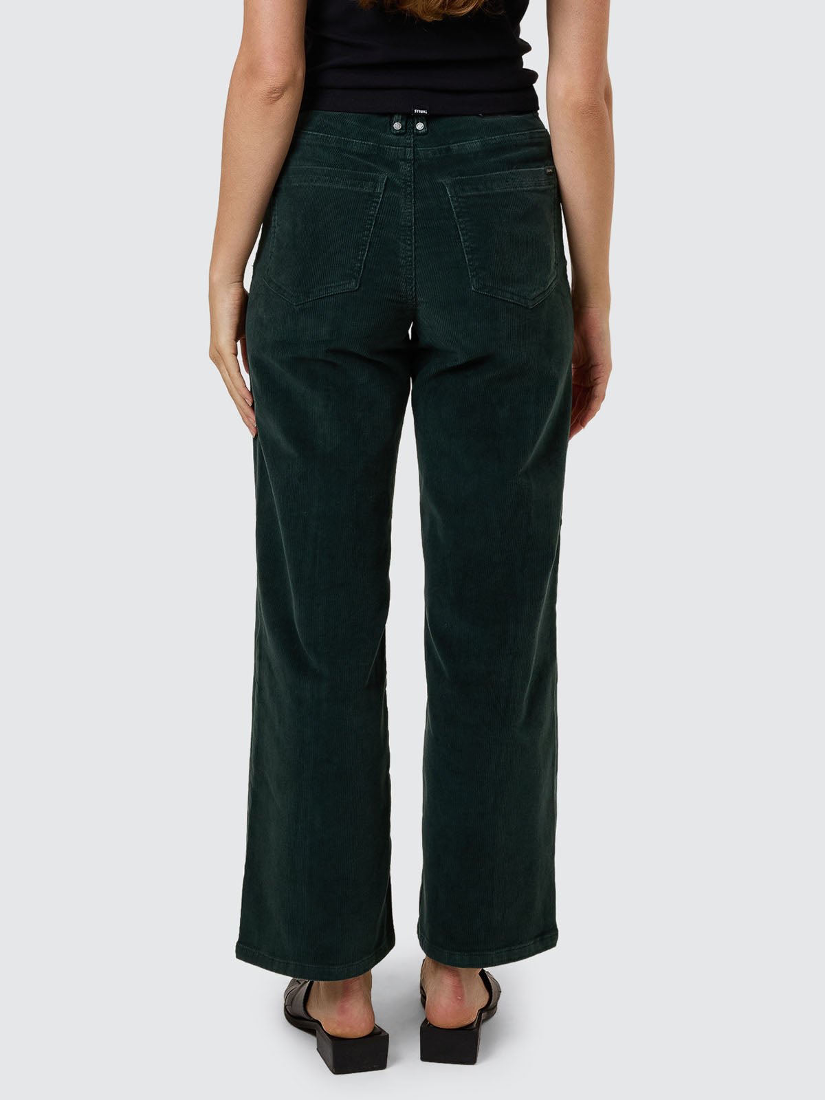 Holly Cord Pant - Vista Green 4