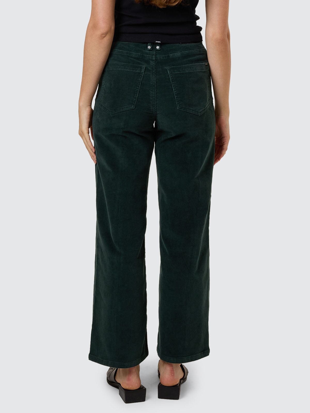 Holly Cord Pant - Vista Green 4