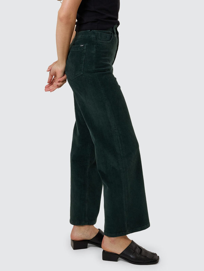 Holly Cord Pant - Vista Green 4