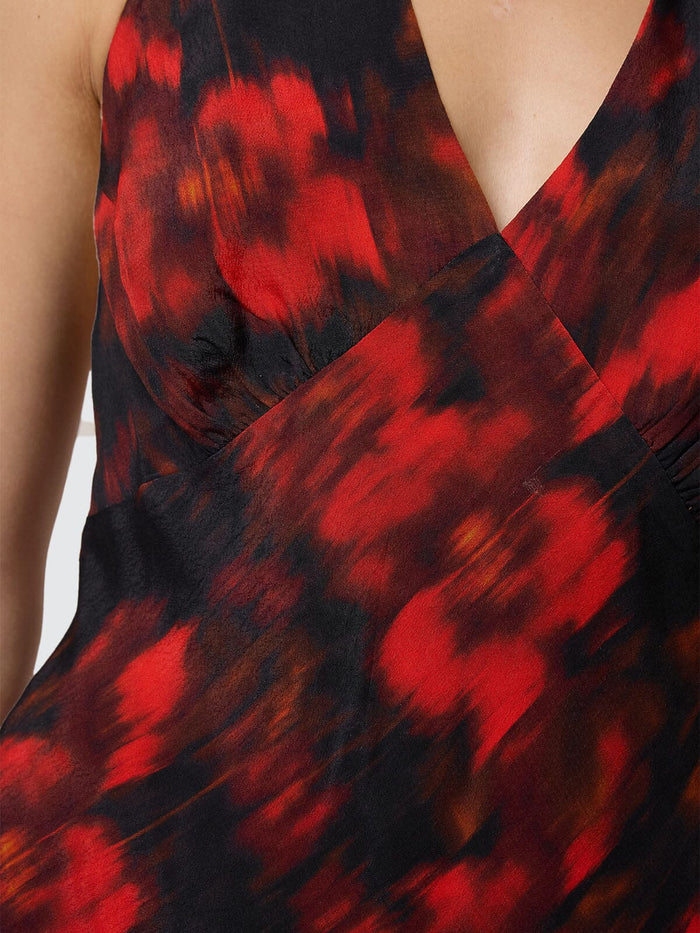 Lucky For You Floral Mini Dress - Redwood 4