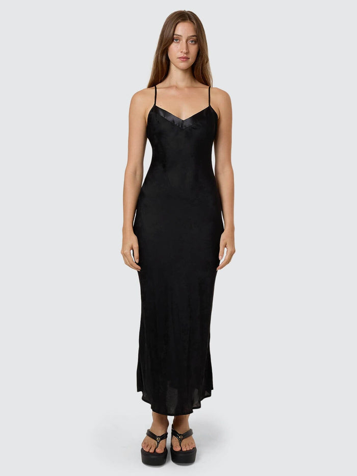 Lost In The Light Maxi Dress - Black
