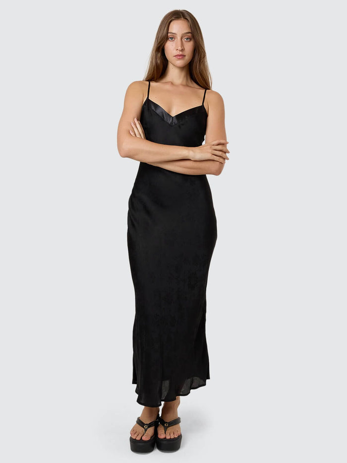 Lost In The Light Maxi Dress - Black