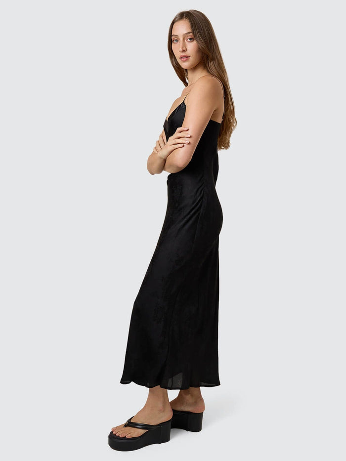 Lost In The Light Maxi Dress - Black