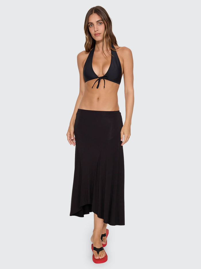 Sienna Midi Skirt - Black 4