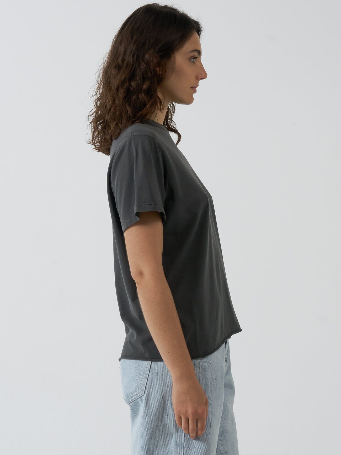 Minimal Thrills Relaxed Tee - Merch Black