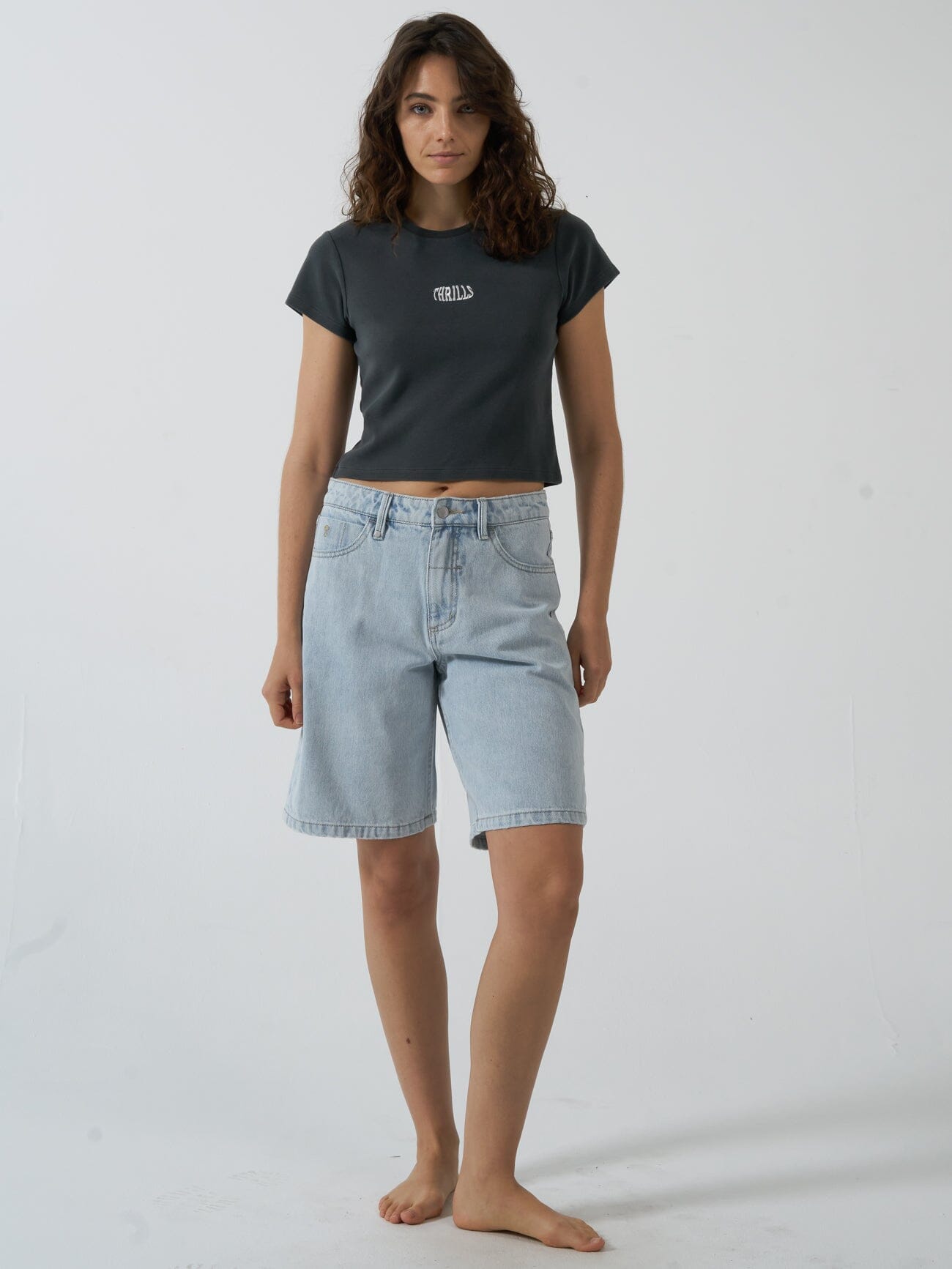 Fisheye Mini Tee - Merch Black