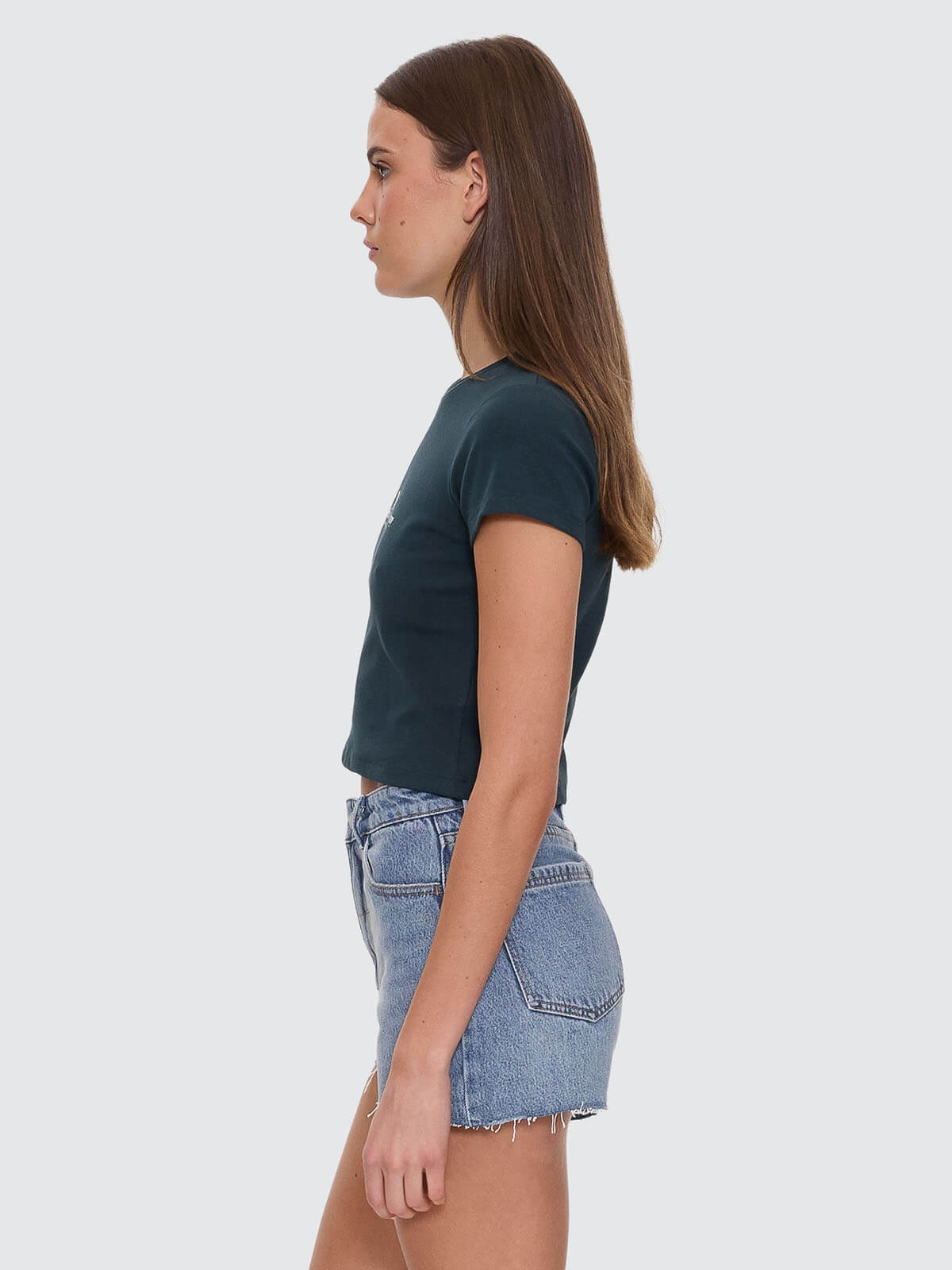 Haven For The Reckless Mini Tee - Jasper Green 4