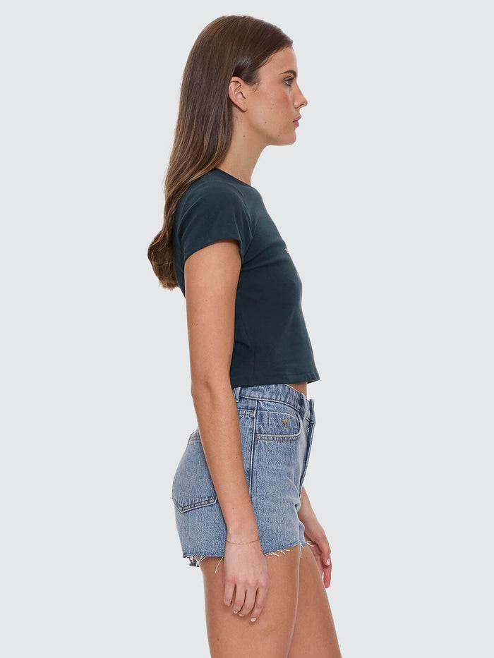 Haven For The Reckless Mini Tee - Jasper Green 4