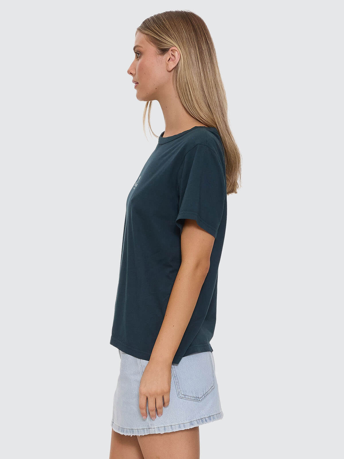 Haven For The Reckless Relaxed Tee - Jasper Green 4