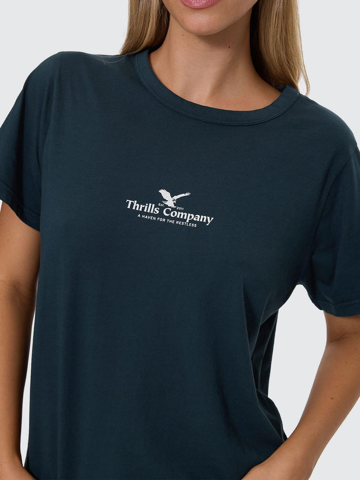 Haven For The Reckless Relaxed Tee - Jasper Green 4