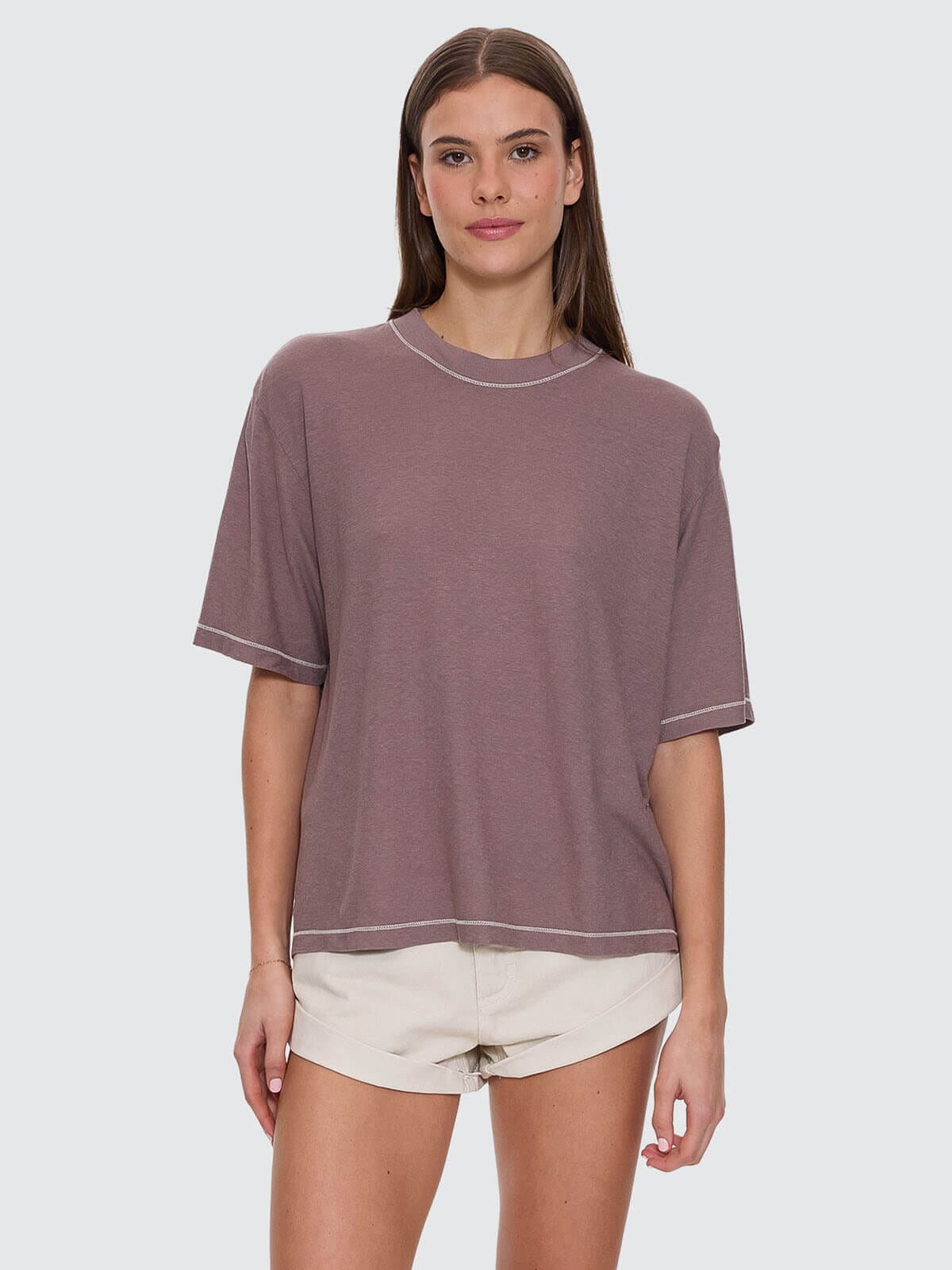 Hemp Square Tee - Shroom 4
