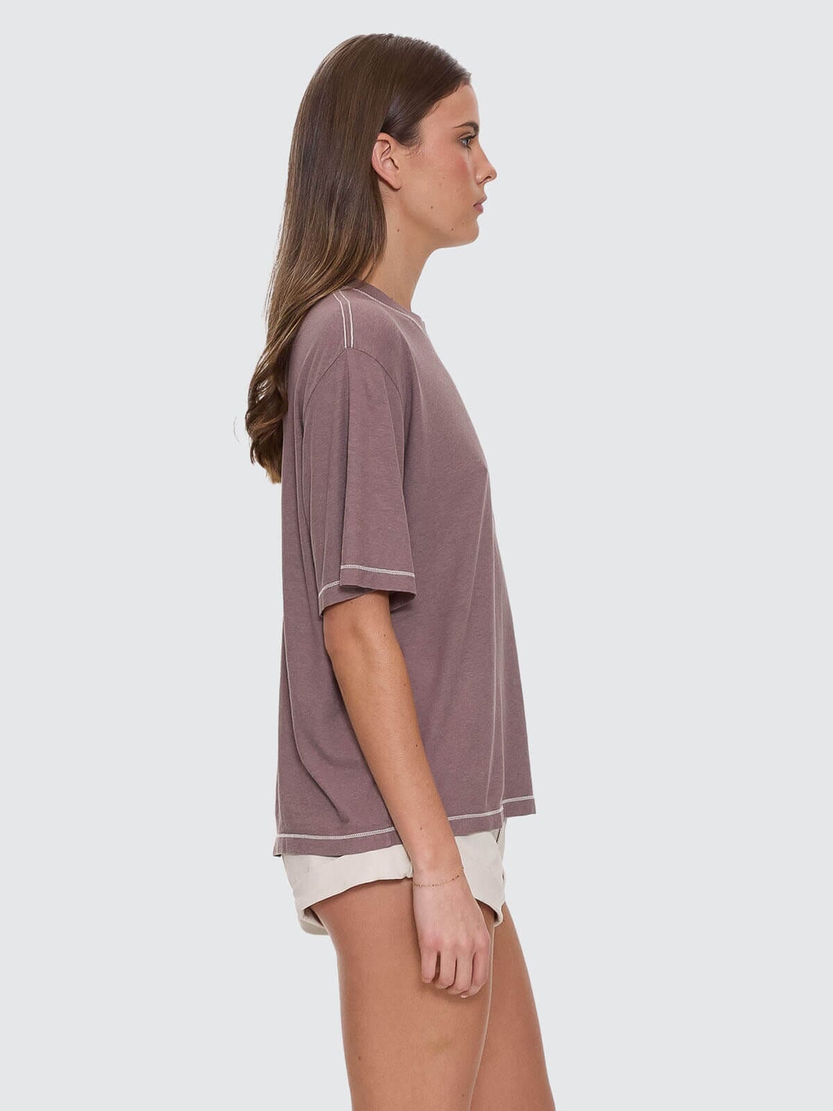 Hemp Square Tee - Shroom 4