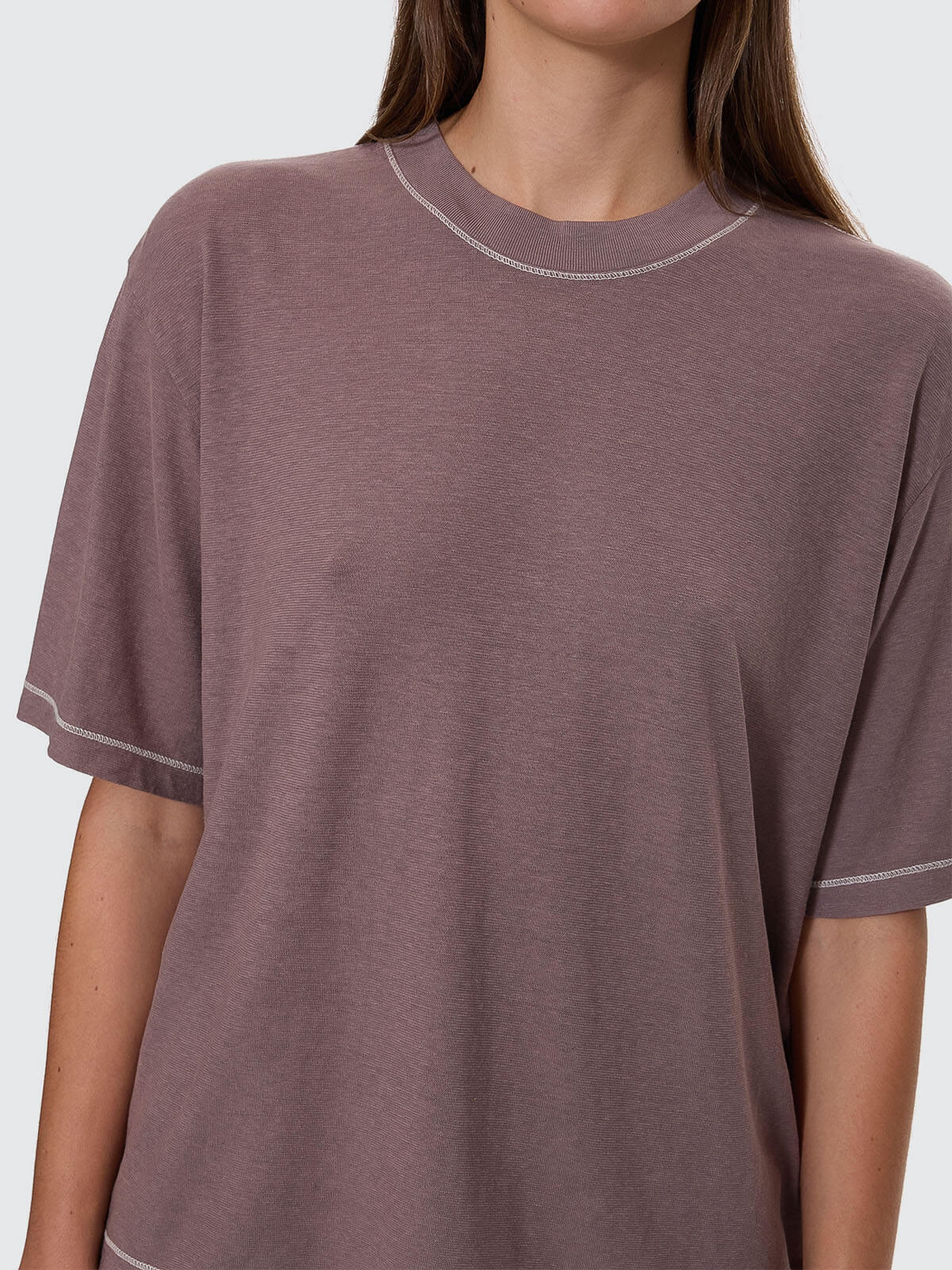 Hemp Square Tee - Shroom 4